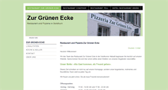 Desktop Screenshot of gruene-ecke.ch